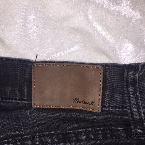 Madewell Black Charcoal Skinny Jeans - Picture 4 of 8